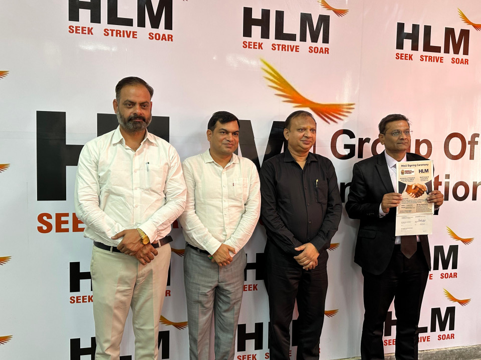 A Memorandum of Understanding was signed between HLM Group and Perpetual Help System DALTA (University of Philippines)