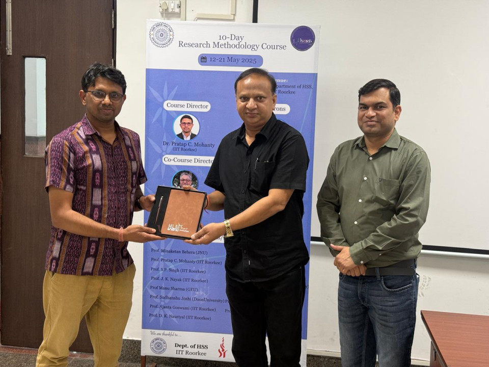 Faculty Capacity Building Program Organized at IIT Roorkee for HLM College Faculty Members